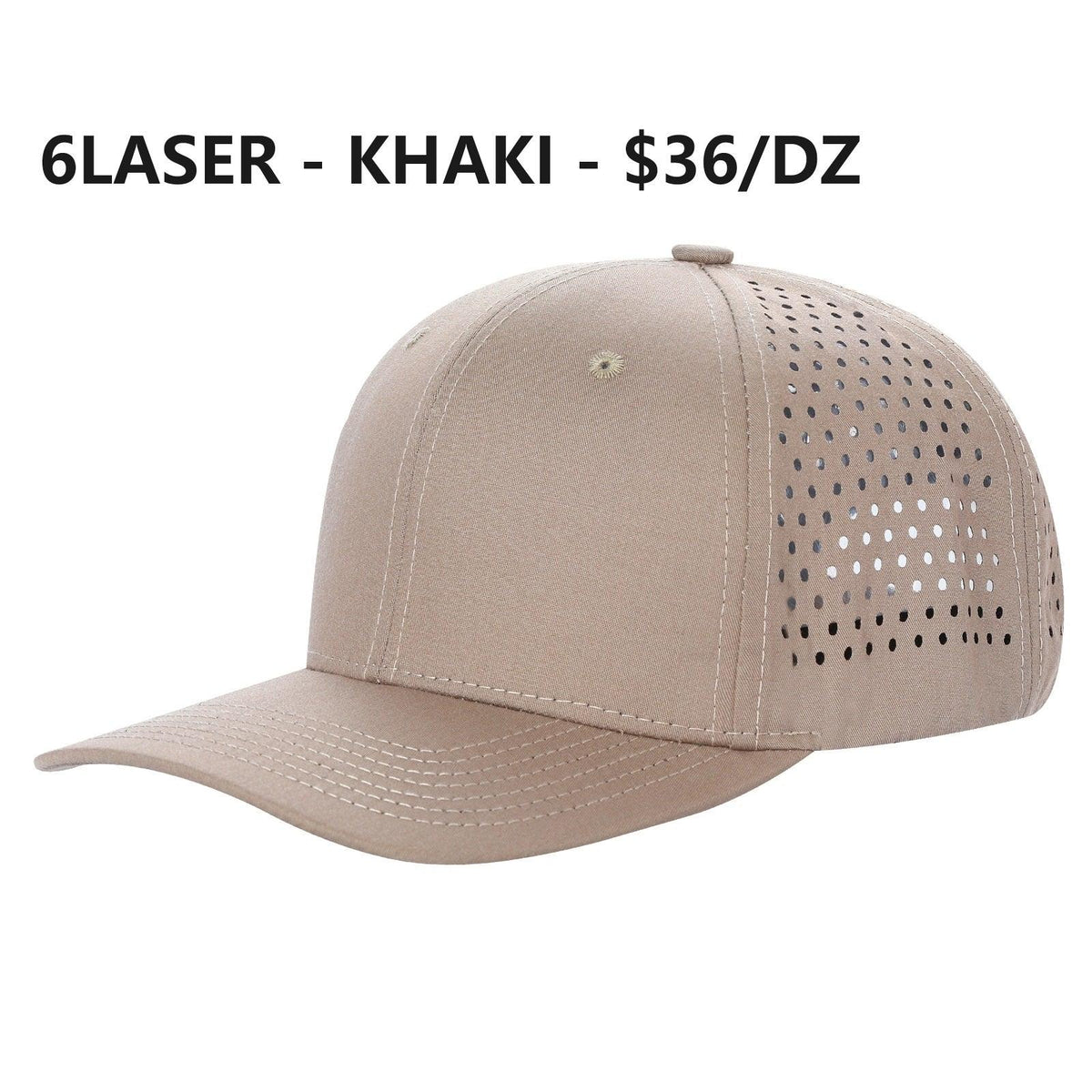 Custom Threading Inc Laser Vented Hat – Waycap INC