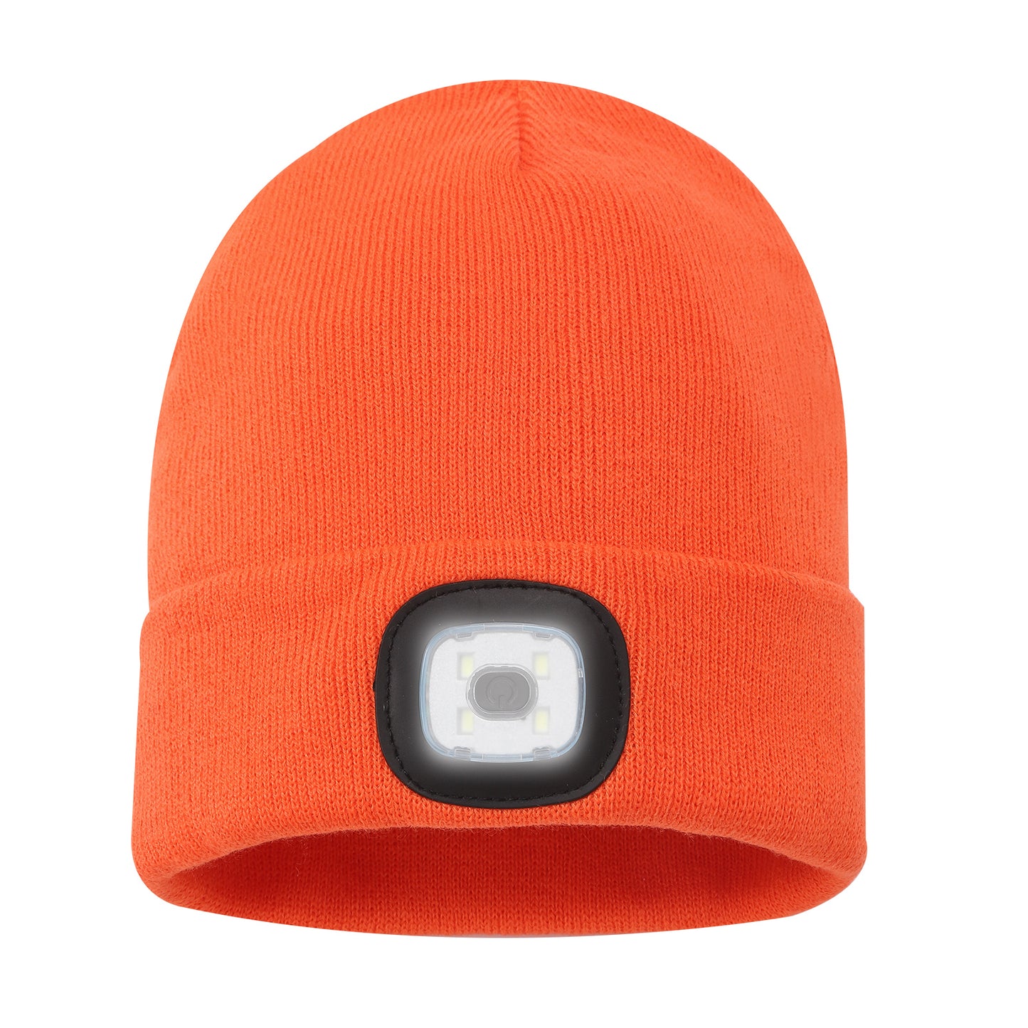 LED Patch Long Beanie
