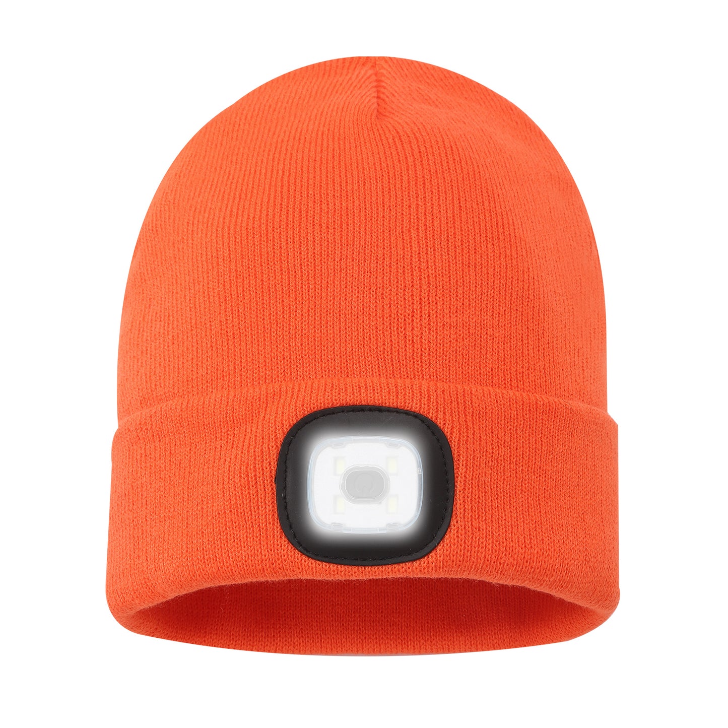 LED Patch Long Beanie