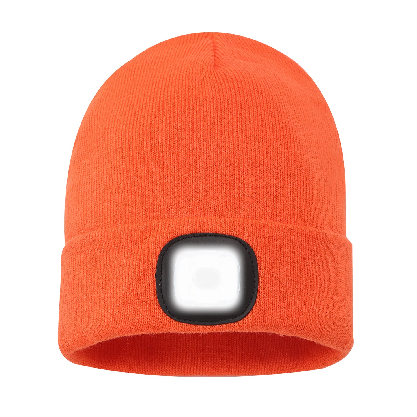 LED Patch Long Beanie