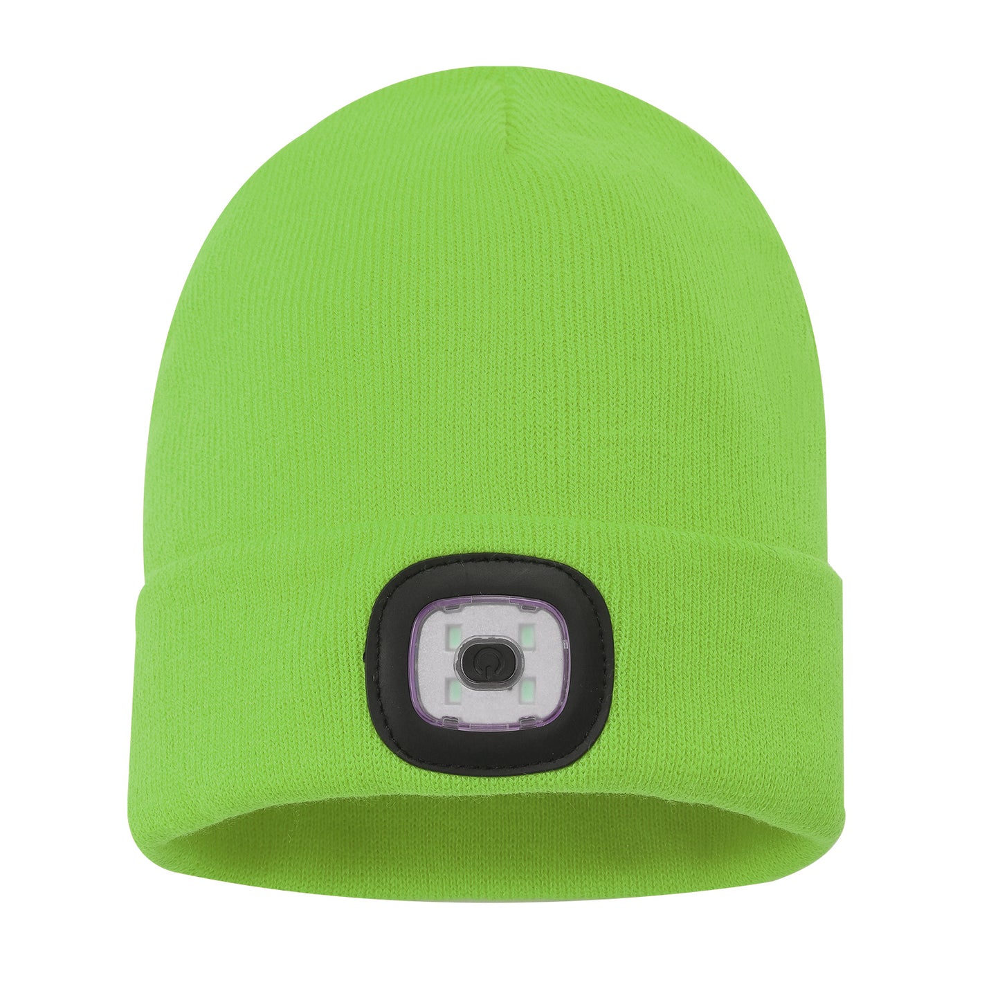 LED Patch Long Beanie