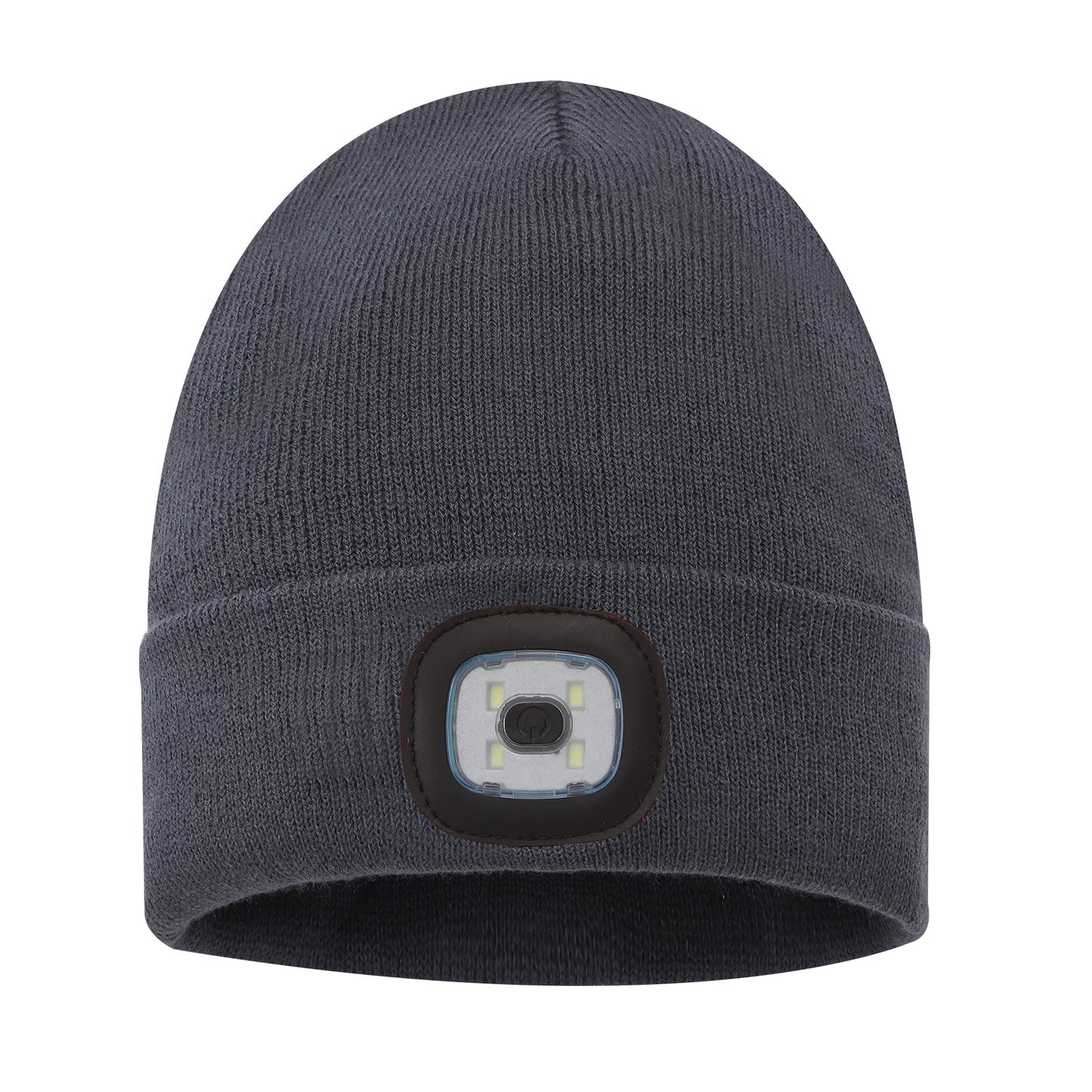 LED Patch Long Beanie