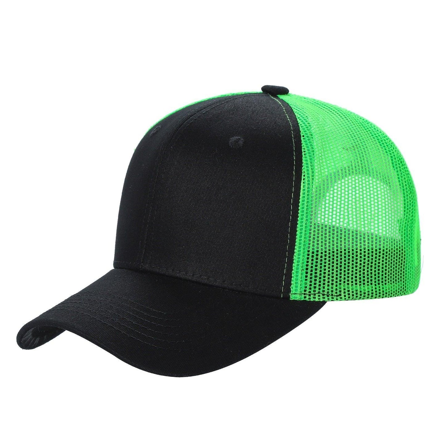6CTM - 6 Panel Curve Trucker Mesh 2-Tone Hat