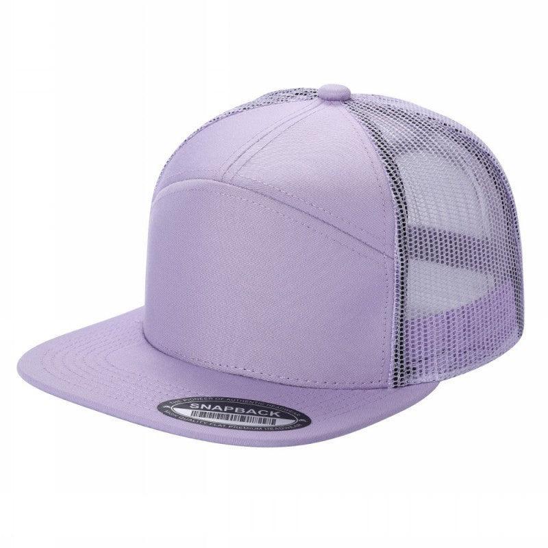 7FTM - 7 Panel Flat Bill Trucker Cap
