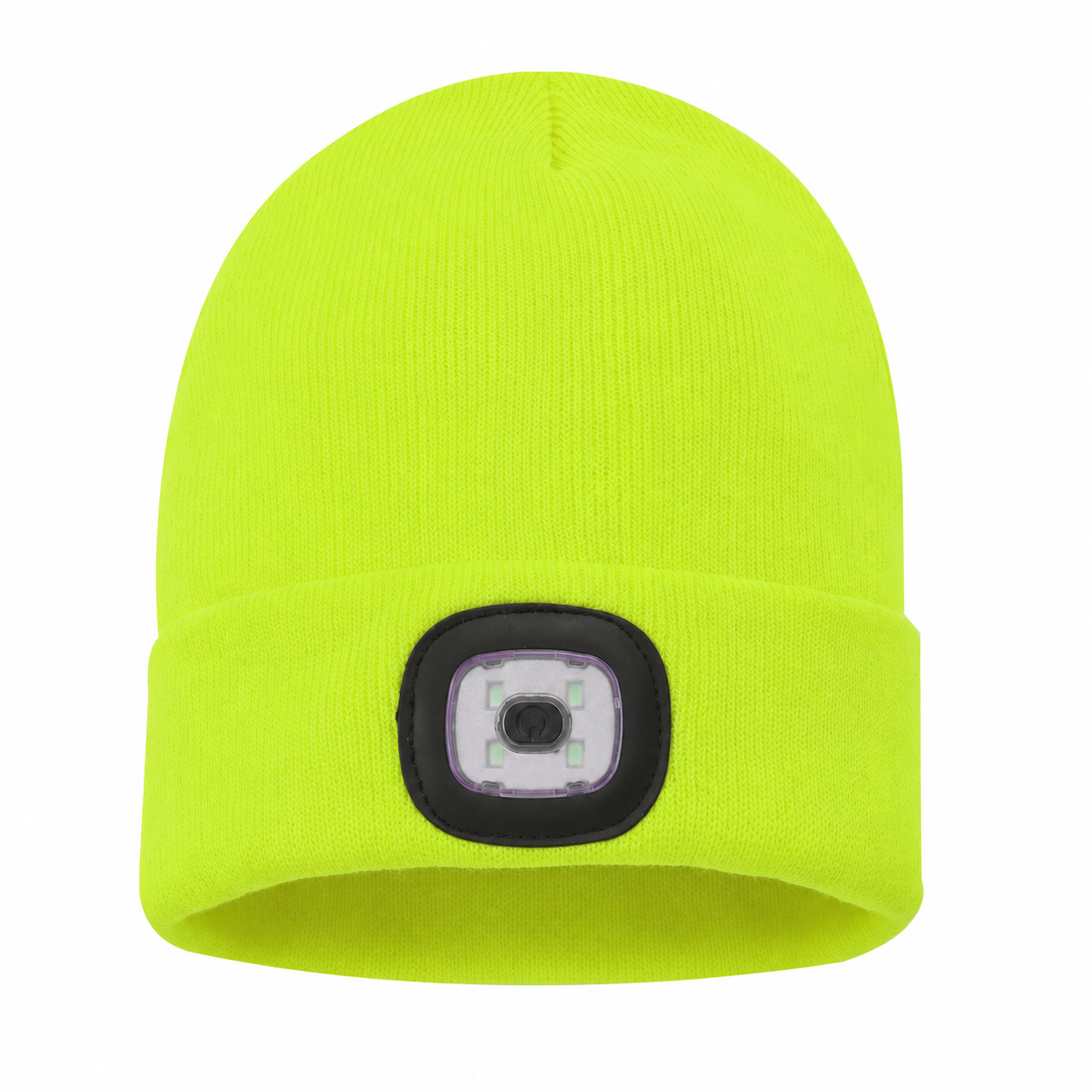 LED Patch Long Beanie