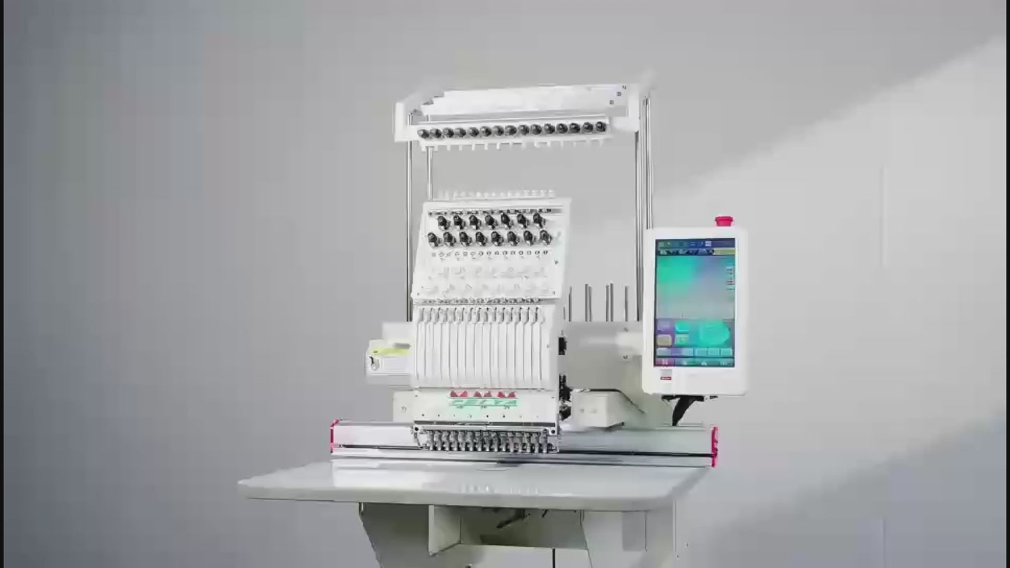 Load and play video in Gallery viewer, Feiya Embroidery Machine
